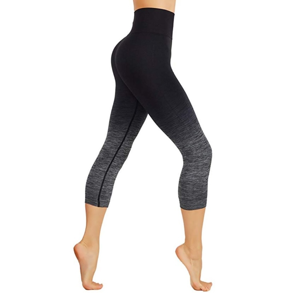 Ombre leggings dry fit workout pants capri